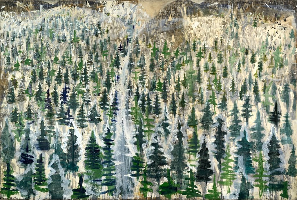 Thomas Hartmann
Harz  
2010 - 2014
160 x 240 cm
Ölfarbe auf Leinwand
VG Bild-Kunst, Bonn 2025